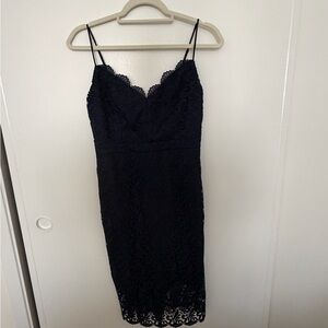J. Crew Navy Lace Dress